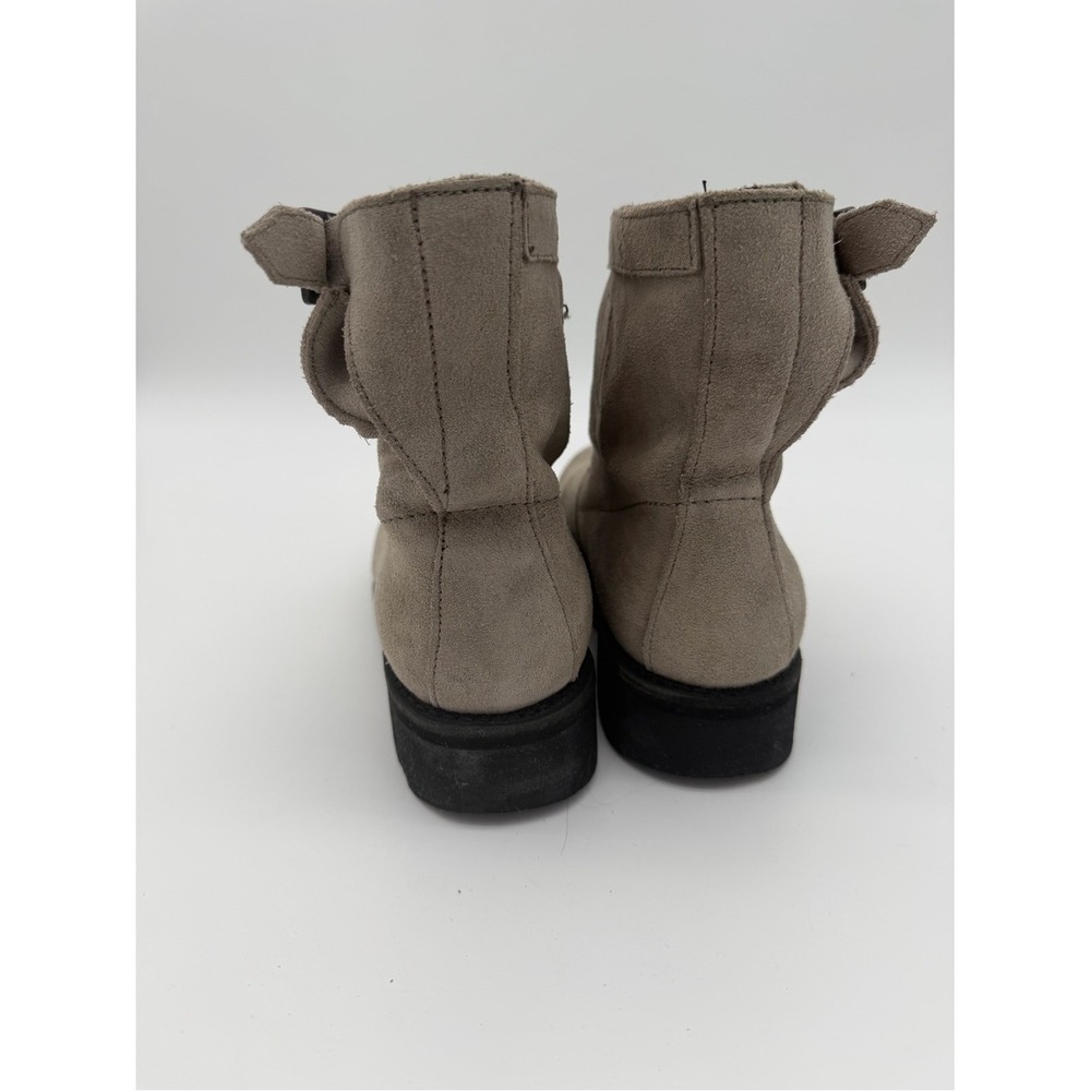 Bikkemburg Stone Suede Ankle Boots with Buckle size 38/7 - Picture 4 of 11